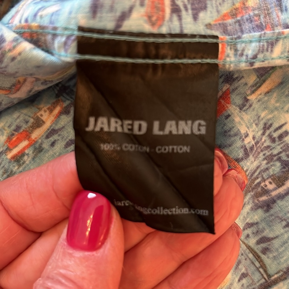 Jared Lang Sailboat Button Down Shirt - Picture 7 of 7